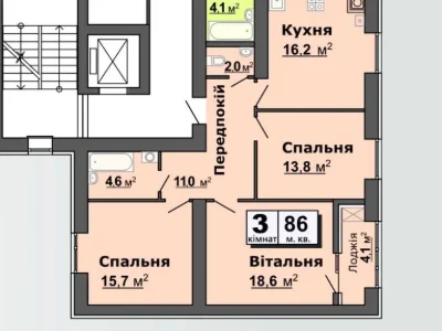 Квартира. Луцьк, Залізнична вул.