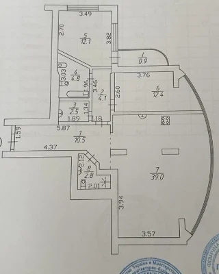 2 к квартира на 5 кутах продаж