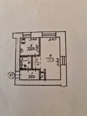 Продаж 1 к. квартири. Центр міста.