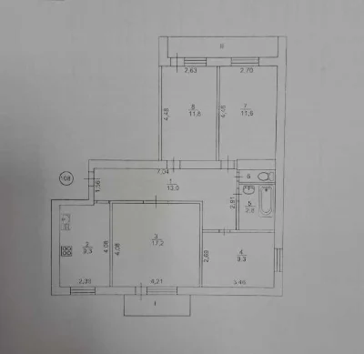 Продаж 4кімнатної квартири р-н Рокосовського Сертифікат