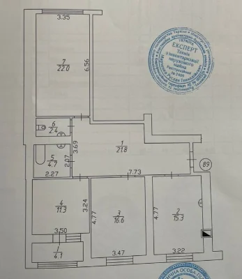 3-х кімнатна квартира 98м² в новому будинку ЖК Лісовий Ялівщ