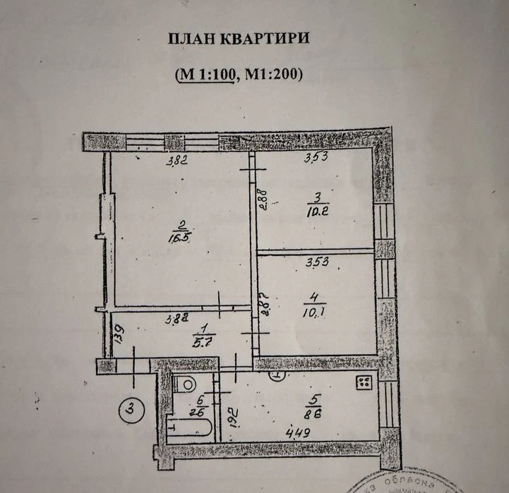 Квартира в районі Музикалки!