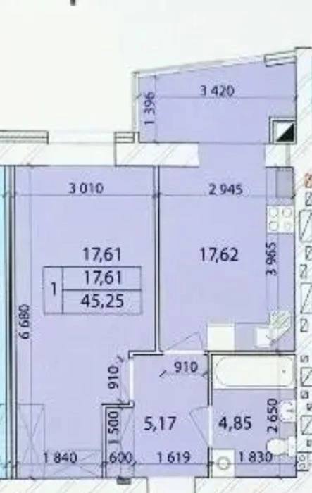Продам 1 ком ЖК Лесной Масаны дом сдан