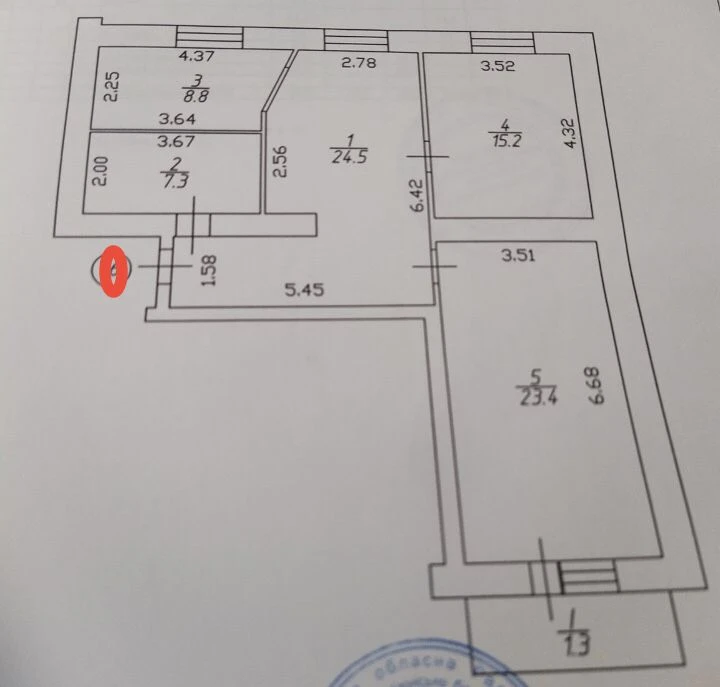 Продаж 2кмн кв + студія. Під іпотеку або є відновлення. Стар