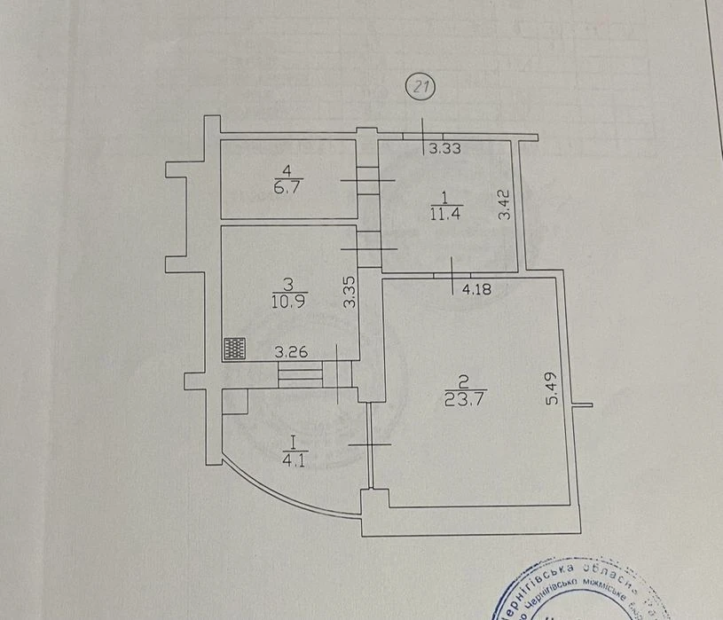 Квартира з ремонтом, р-н Прогресу!