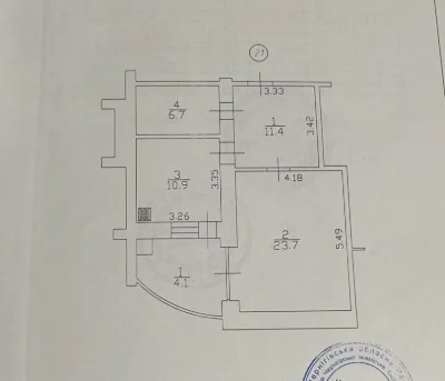 Квартира з ремонтом, р-н Прогресу!