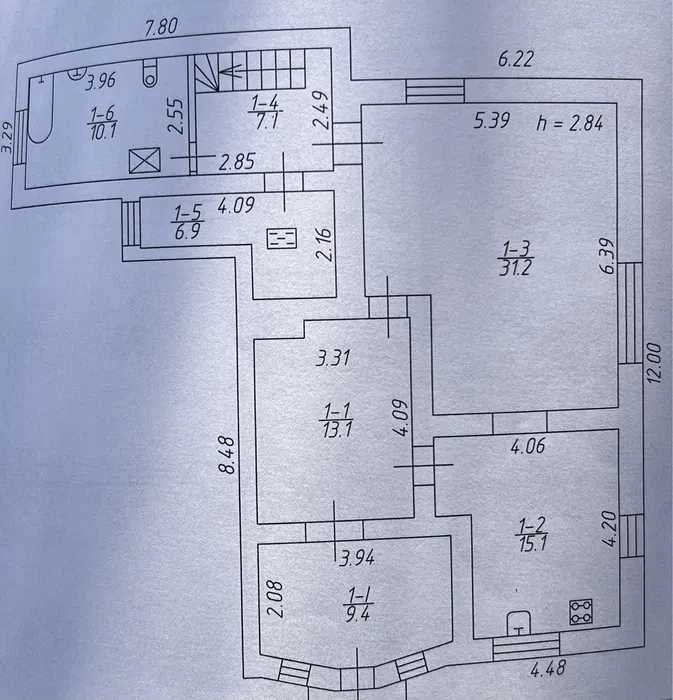 Продам приватний будинок по  вул Тероборони (р-н Подусівка)