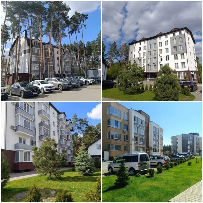 Residential complex Idea, surrounded by a forest, end of Bortnychi