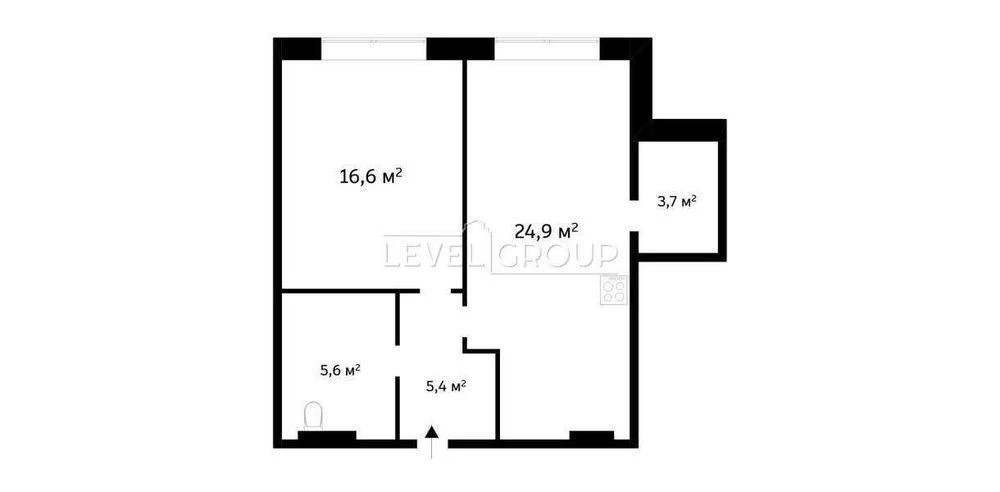 1 bedroom apartment for sale in a business class residential complex Greenville Pa