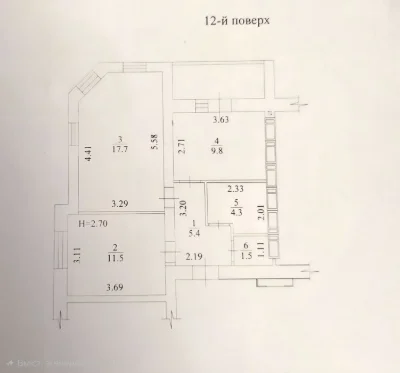 Продам 2х комнатную квартиру в ЖК Левада-2, метро Левада (Га