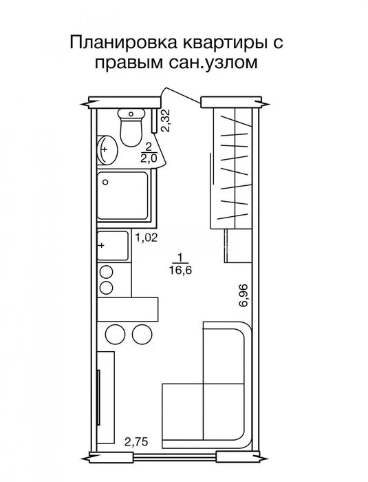 Стильна смарт-квартира в ЖК «Воробйові гори» — Метро поруч