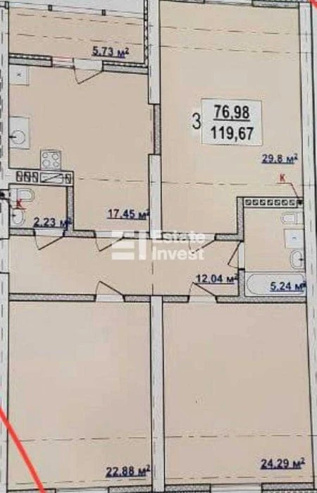 Продам 3 кімн. квартиру в ЖК Будинок на Сумській, вул. Динам