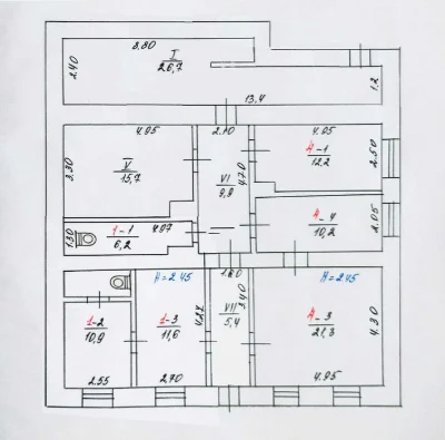 Продам под жилье 130 м2 в Центре, пер. Троицкий 13, 1-й этаж