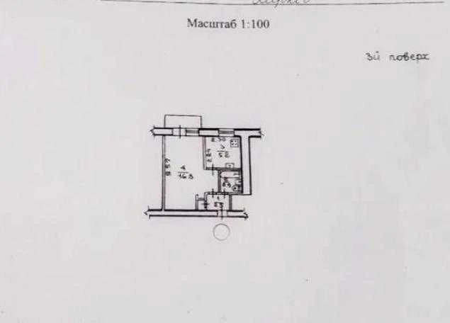 У продажу однокімнатна квартира, поряд к-р Київ
