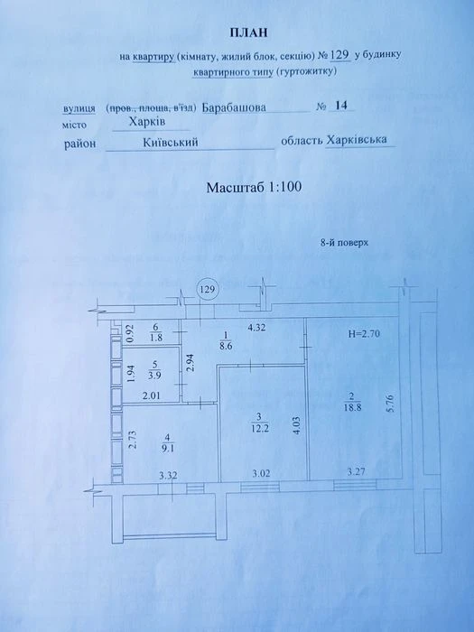 LS-5  Продам 2к.кв ЖК Птичка. єВідновлення
