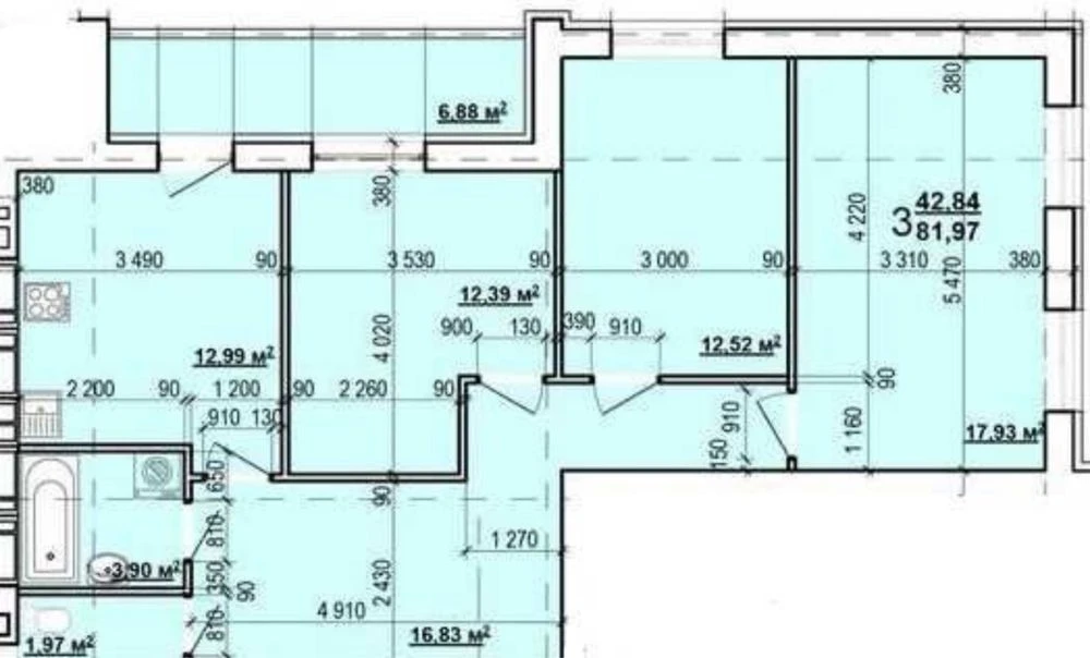 Миру-3 продаж квартири