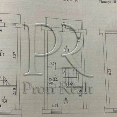 3-room apartment for sale 81 m², Meletiya Smotrytskoho vul.