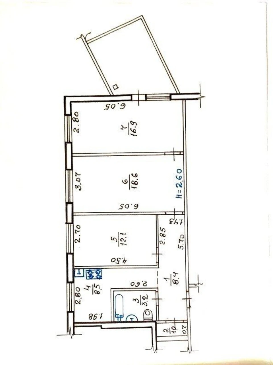 Продаж Квартира 625-ий мікрорайон