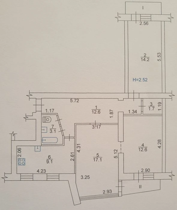 Продам 3х кімнатну квартиру