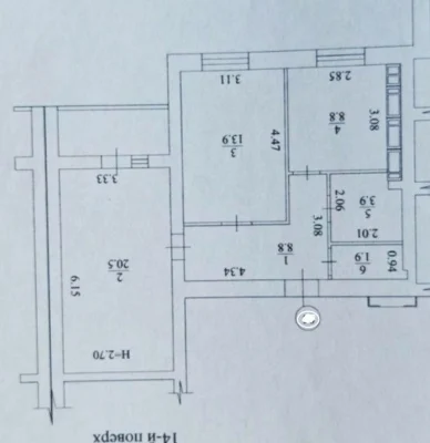 Продам 2-х комн , новострой , Жк Левада , Центр, Заливная 12