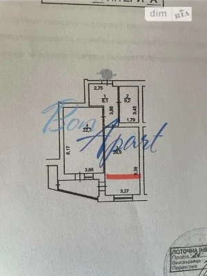 Продаж 2к квартири 62 кв. м на бул. Чоколівський 42А • ID 34