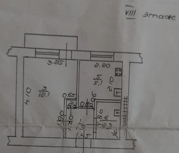Продам квартиру в  кирпичной гостинке на Балковской( р- н Фо