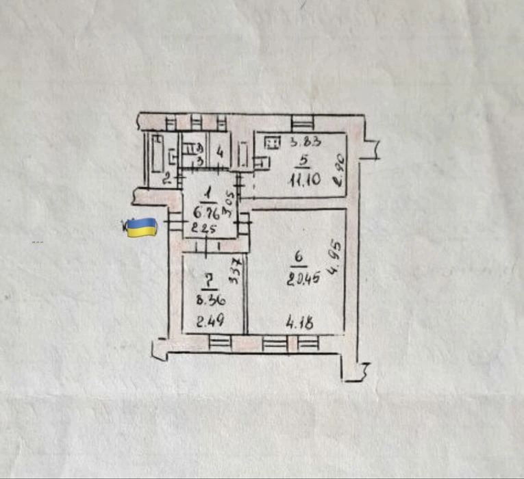 Продажа 2 комнатной квартиры Перша Ливарна