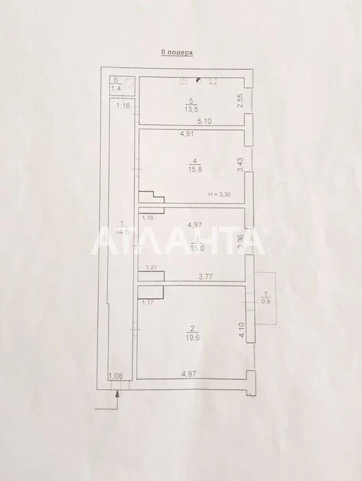 Квартира на Молдованке 81м2 с АОГВ