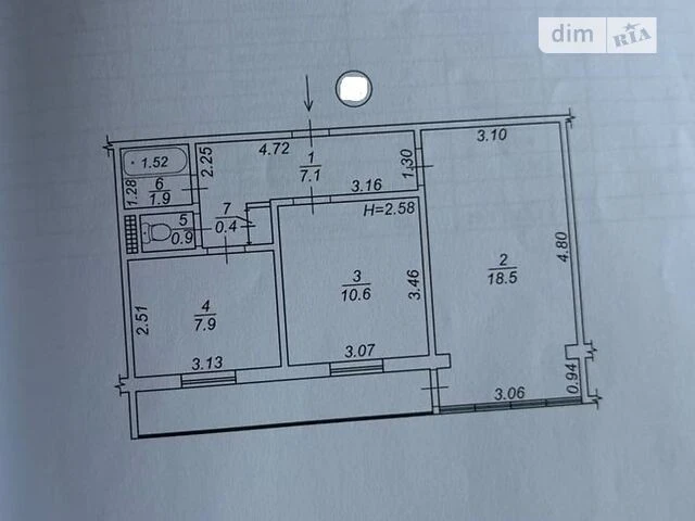 Sale of 2-room apartment 52.2 sq. m. on Preobrazhenskaya Street 40 • ID
