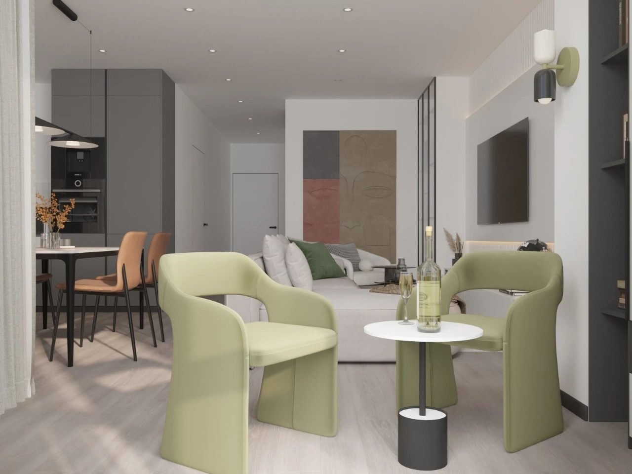 2-room apartment for sale 78 m², Bastionna St., 15