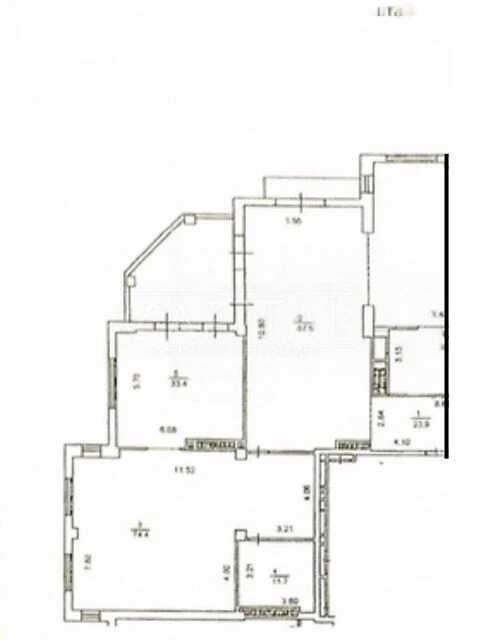 For sale 4-room apartment 269 sq. m. on Ivan Franko St. 4B • ID 34