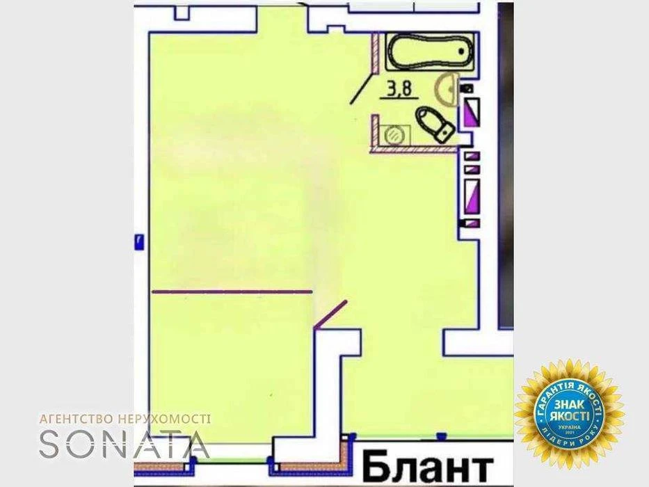Продаж однокімнатної квартири ЖК Графський,переуступка