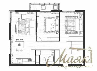 Продаж 3-кімнатної квартири в ЖК Central Park вул. Джона Мак