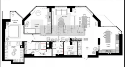 Продаж 3к квартири 145м2 ремонт Болсуновська 2 PecherSKY Печ