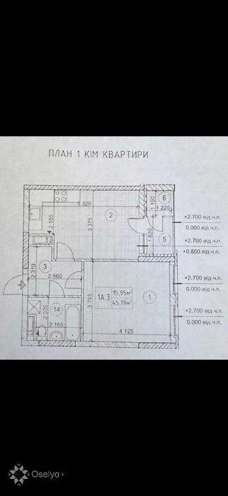 1 кімнатна квартира в Києві Дарницький Причал 8 Позняки Держ