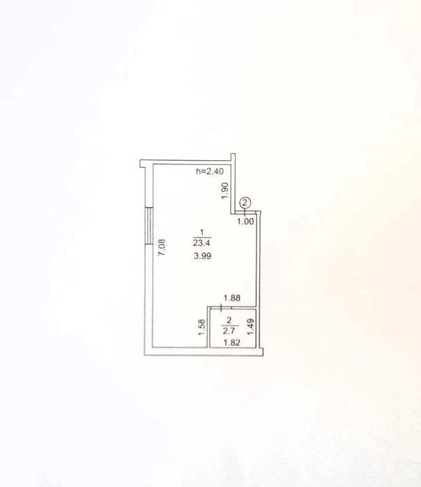 Продаж, смарт-квартира, 26 кв. м, метро-10 хв, Осокорки, Мас