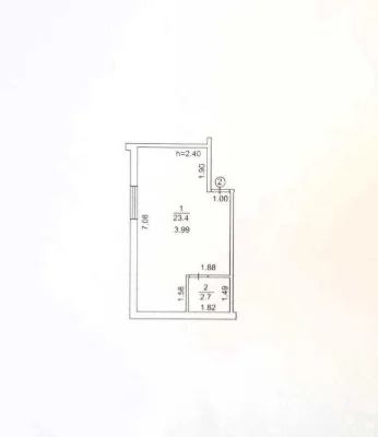Продаж, смарт-квартира, 26 кв. м, метро-10 хв, Осокорки, Мас