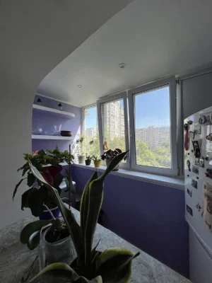 4-к квартира біля М. АКАДЕММІСТЕЧКО | 87,3 М² | 4 балкони |