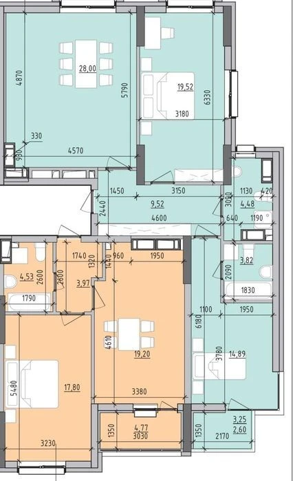 Продам‼️2к квартира 86 м2 жк Maxima Residence, метро Печерсь