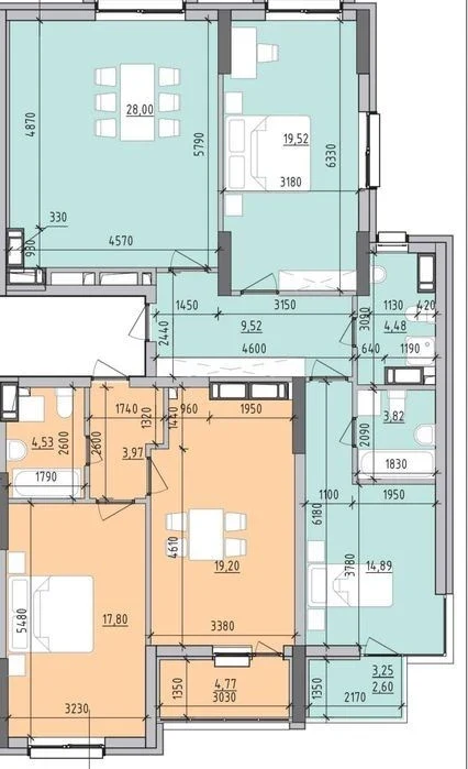 Продам‼️2к квартира 86 м2 жк Maxima Residence, метро Печерсь