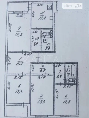 Продаж 3к квартири 113 кв. м на вул. Драгоманова 12 • ID 347