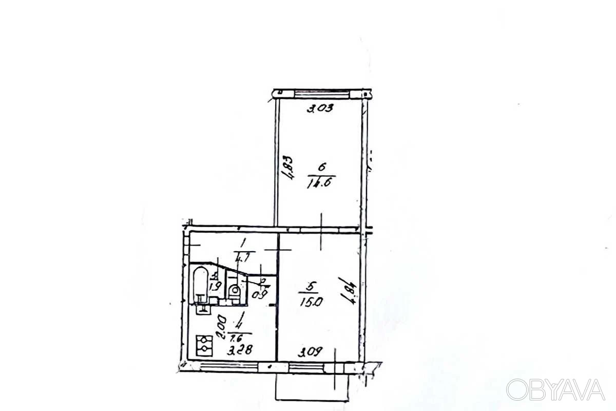 2-комнатная квартира, 45.50 кв.м