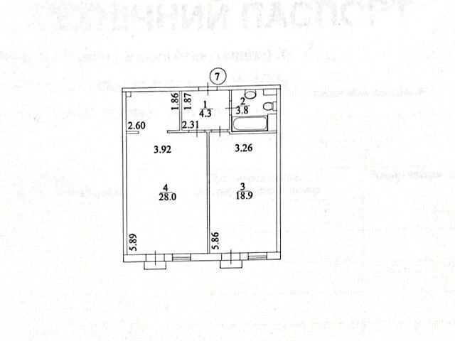 Продаж 1к квартири 55.2 кв. м на вул. Клавдіївська 40Б • ID