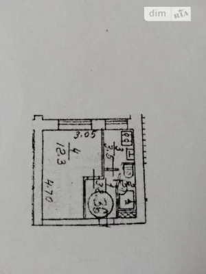 Продаж 1к квартири 21.1 кв. м на просп. Повітряних Сил 62 •