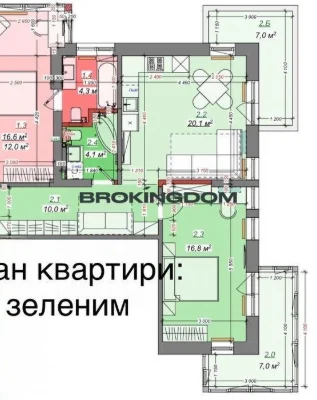 Продаж 2-кімн. кв. вул. Данила Щербаківського 52