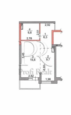 Продаж 1 кімн. квартири в ЖК Авеню 42, проспект Академіка/Ак