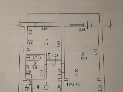 Apartment. Kharkiv, Academician Bogomolets St.