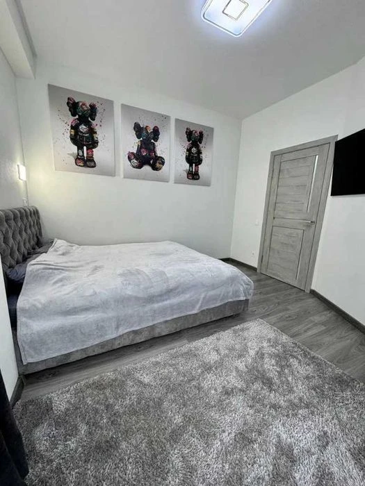 3-room apartment in the residential complex Comfort City Rybinsky, newly renovated