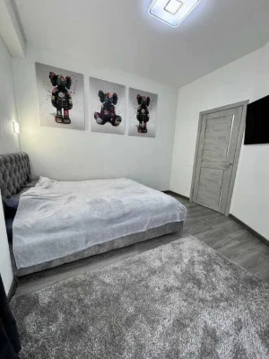 3-room apartment in the residential complex Comfort City Rybinsky, newly renovated