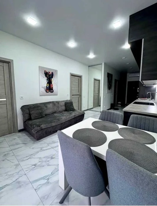 3-room apartment in the residential complex Comfort City Rybinsky, newly renovated